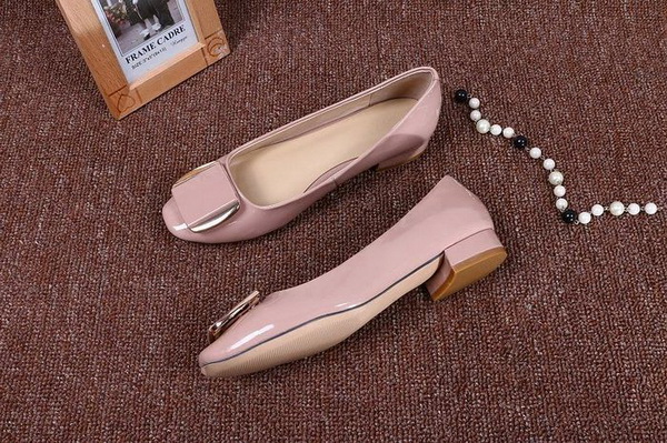 RV Shallow mouth flat shoes Women--073